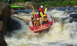 Family Rafting Trip In Quebec