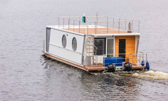 Luxury Houseboat Charter for 6 Person in Finland