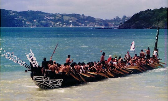 Waka Taua' Canoe in Bay of Islands