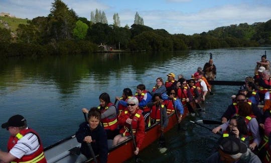 Waka Taua' Canoe in Bay of Islands