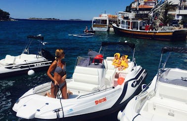 Rent a ZAR 53 Rigid Inflatable Boat for 8 Person in Biograd na Moru