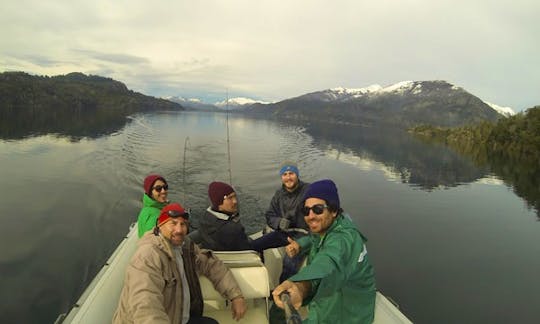 Guided Fishing Tour on RIB in Patagonia Argentina