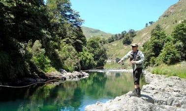 Full Day Guided Raft Fishing on the Rangitikei River, New Zealand