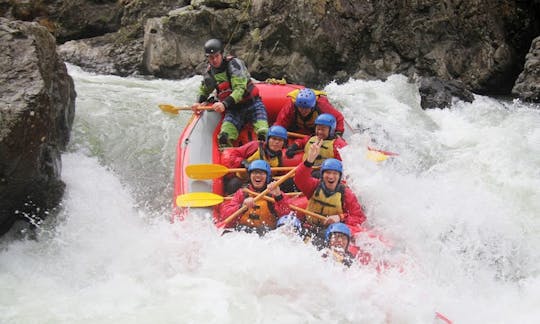 Half Day (Grade 5 Rapids) White Water Rafting on the Rangitikei River in New Zealand