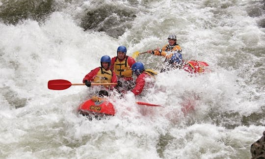 Half Day (Grade 5 Rapids) White Water Rafting on the Rangitikei River in New Zealand