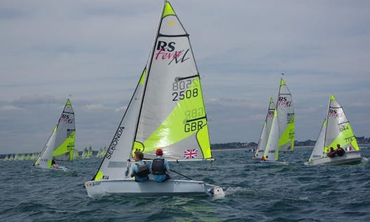 12ft RS Feva Daysailer Charter in Falmouth, UK