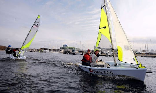 12ft RS Feva Daysailer Charter in Falmouth, UK