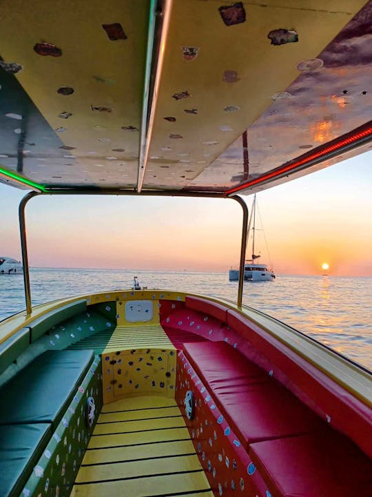 Sunset Private Boat Charters. Reggae Style Boat