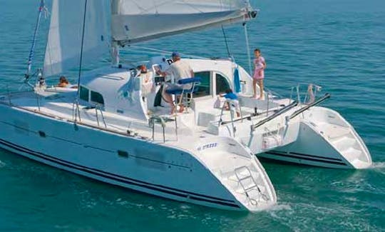 Luxurious ''LAGOON 380'' Cruising Catamaran Charter in Spain