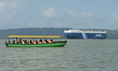 Canal Boat Eco Tours in Panama