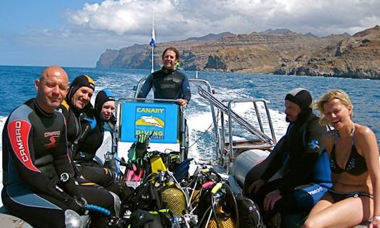 グランカナリア島のスキューバダイビングツアーとコース