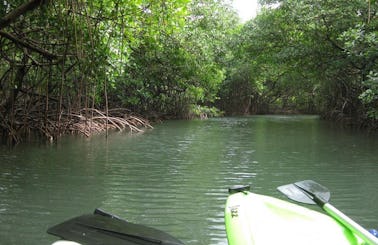 Tandem Kayak and Wet Bags for Rent in Puerto Lindo, Panama