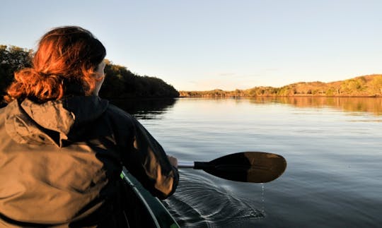 Excursion en canoë sur la rivière Mzimvubu, Afrique du Sud