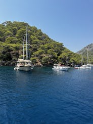 Excursion en yacht à Gocek Mugla et excursion d'une journée sur 12 îles avec déjeuner