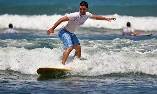 Surfing In Jaco