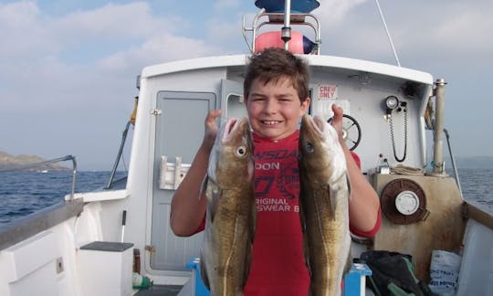 Charter 33' Fishing Boat In Cornwall