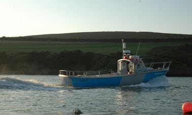 Alquile un barco de pesca de 33 pies en Cornualles