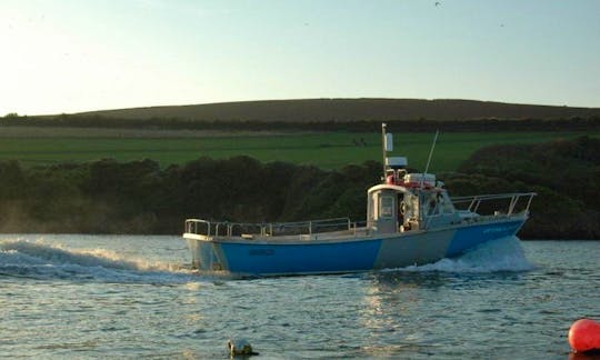Charter 33' Fishing Boat In Cornwall