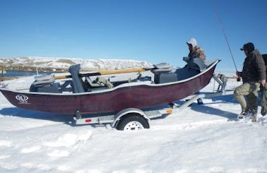 Spend a day Fishing in Casper, Wyoming on a Row Boat