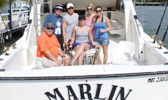 35' Bertram Fishing Boat in Cancún