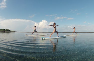 Stand Up Paddle Yoga In Los Pargos