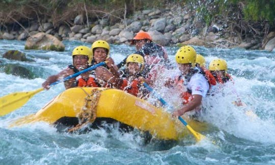 Water Rafting in River Canete, Lunahuaná