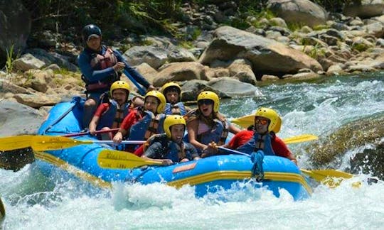 Water Rafting in River Canete, Lunahuaná