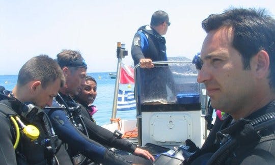 Viajes de buceo en lancha rápida en Heraklion, Grecia