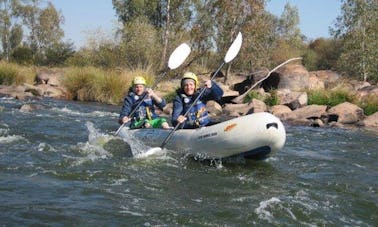 River Rafting in the Vaal River at Parys