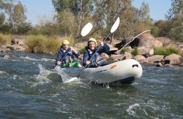 River Rafting in the Vaal River at Parys