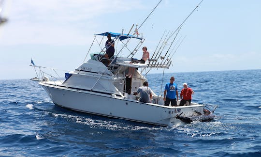 Viagem de pesca com o capitão Stephan na Costa Adeje, Espanha