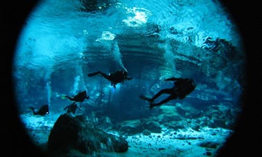 Expediciones de buceo en Cenotes, México