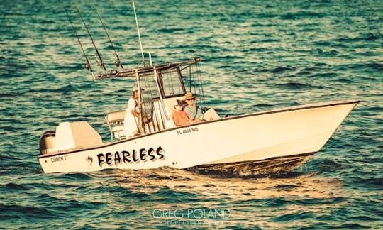 Islamorada Fishing Charter On 27ft "Fearless" Center Console With Captain Joe