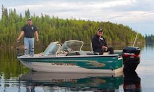 Bass Boat Fishing Charter in Ontario, Canada