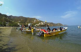 15ft Bass Boat Charter in Taganga, Colombia