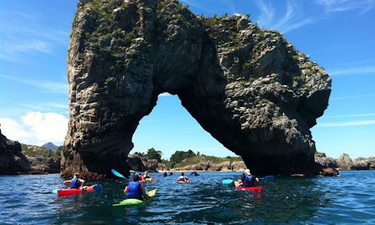 Kayak de mer dans les Asturies