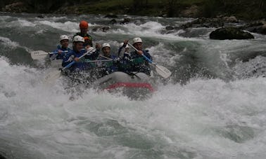 Rafting In Asturias, Spain