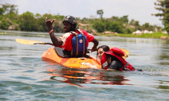 Kayaking Lessons in the White Nile River