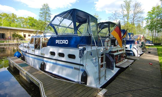 Pedro Skiron 35 Luxury Yacht "Friederike" for Rent in Brandenburg, Germany