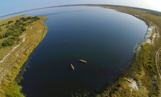 Diving Lake Sibaya, In Africa