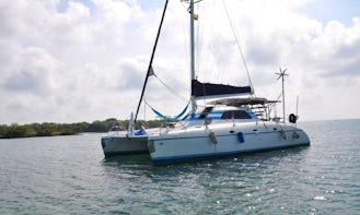 "Caro Blue KT " 35 feet Catamaran in Cartagena, Colombia