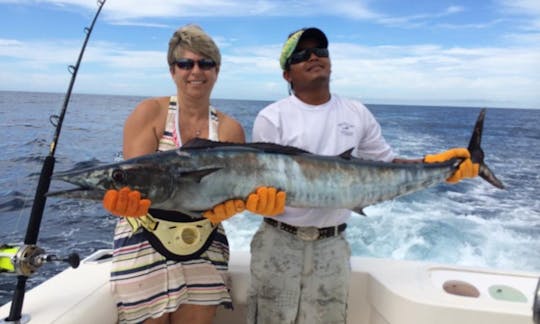 26' Center Console "Reel Time" Fishing Charter in Drake Bay, Costa Rica