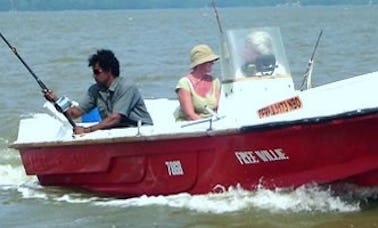 Barco de pesca de 20 pés em Negombo