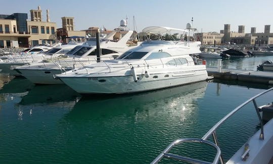 50ft Dubai Marine Motor Yacht Rental in Dubai, UAE