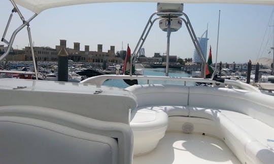 50ft Dubai Marine Motor Yacht Rental in Dubai, UAE