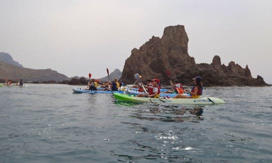 Guided Kayak Trips in Cabo de Gata