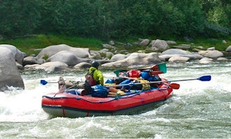 Rafting Trips in the Sayan Oka River, Russia