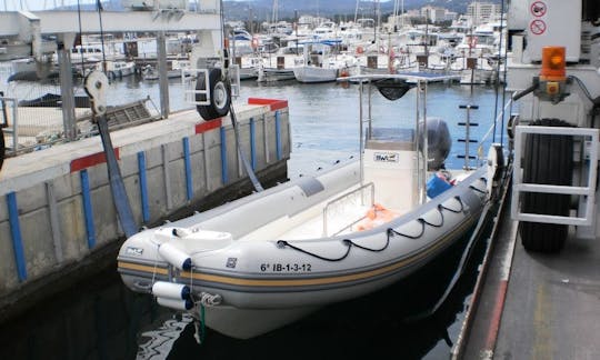 25'RIB Charter in Sant Josep de sa Talaia, Spain