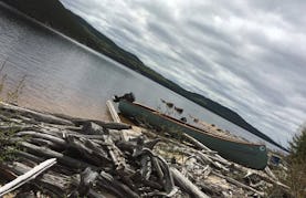 Canoe Fishing Trips in Sebright, Canada