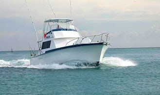 Aruba Fishing Charter on 42ft "Mahi Mahi" Yacth with Captain Peter